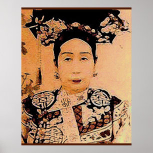 Poster Imperatriz viúva da China