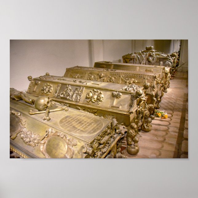 Poster Imperial Habsburg Crypt, Viena, Áustria (Frente)