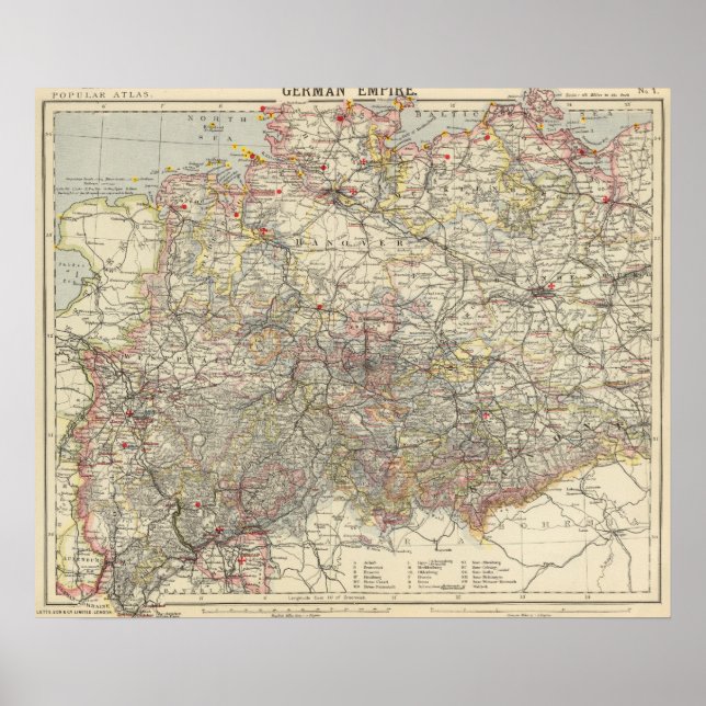 Poster Império Alemão do Noroeste (Frente)