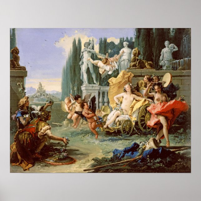 Poster Império da Flora (Tiepolo 1743) (Frente)
