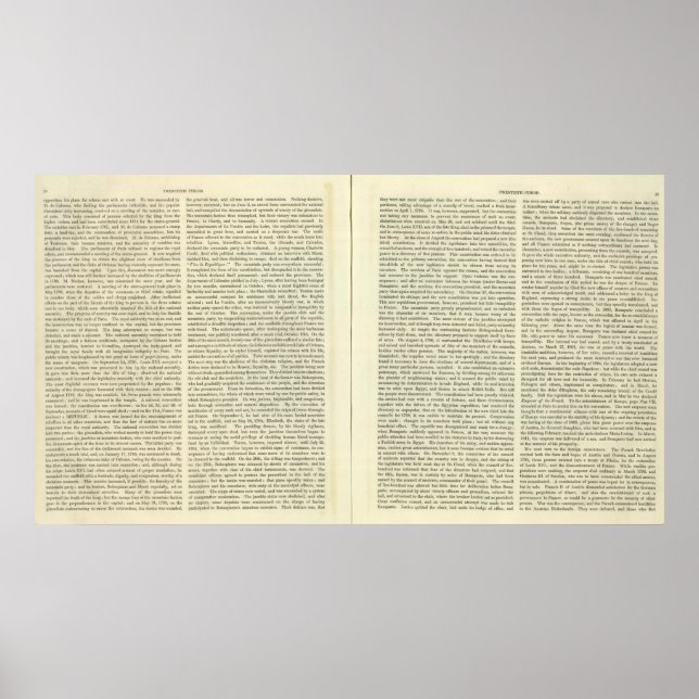 Pôster Império de Napoleão Bonaparte 1811 AD 3 (Frente)