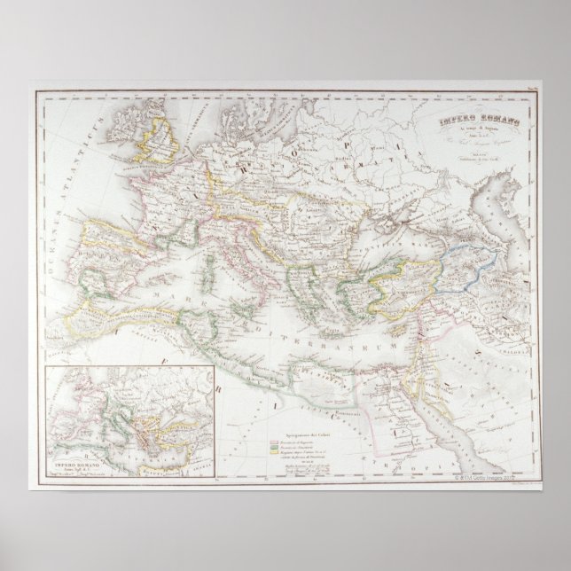 Pôster Império Romano (Frente)