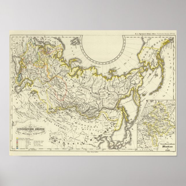 Poster Império Russo (Frente)