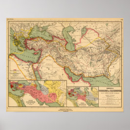 Pôster Impérios do mundo antigo dos persas, macedônios