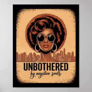 Poster Imperturbável Por Almas Negativas Mês da História