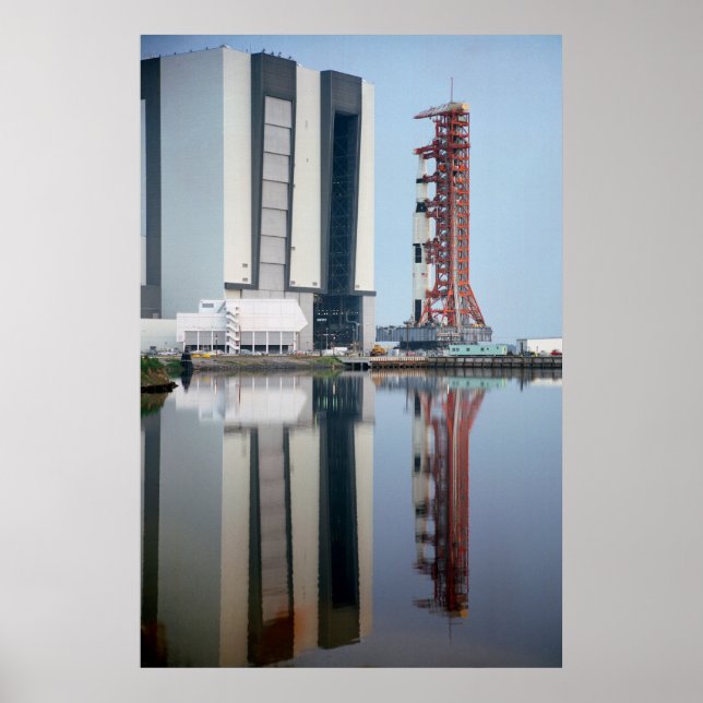 Pôster Implantação do Apollo 15 (Frente)