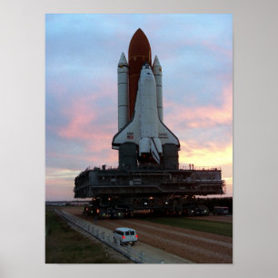 Pôster Implantação do Endeavor do Ônibus Espacial (STS-61