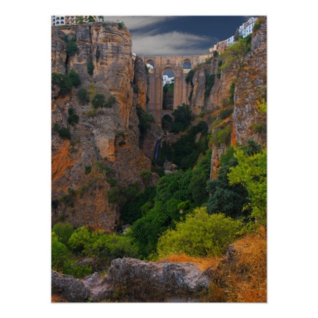 Pôster Imponente desde arriba - Ronda Espanha (Frente)