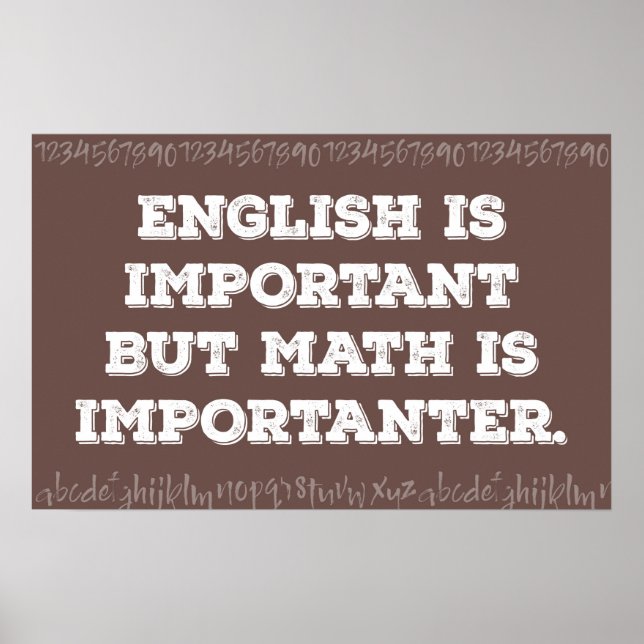 Poster Importanter (Frente)