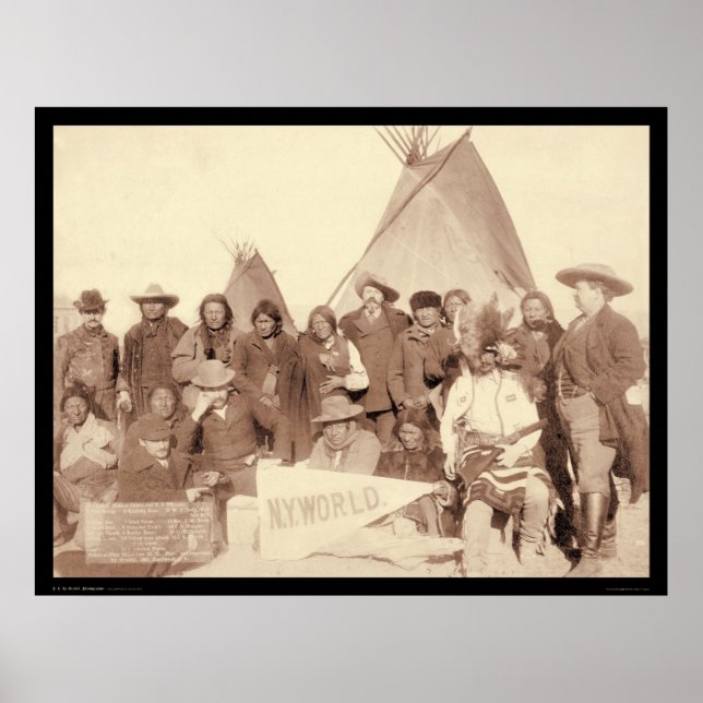 Poster Imposter & Lakota Indians SD 1891 (Frente)