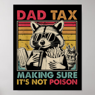 Poster Imposto do Papai Garantindo que Não é Veneno Homen