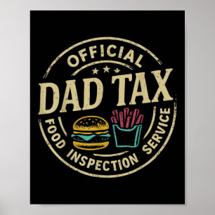 Poster Imposto do Papai Garantindo que Não é Veneno Pai D