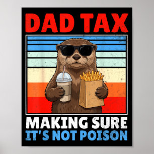 Poster Imposto do papai garantindo que não seja venenoso
