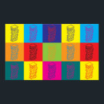 Pôster Impostos Pop Art<br><div class="desc">Impostos Pop Art. Se os Impostos forem o vosso hobby, ocupação, ou obsessão, mostrem-no com camisetas, canecas, autocolantes, e muito mais. Eles também são presentes de excelente para outros fãs de impostos!</div>