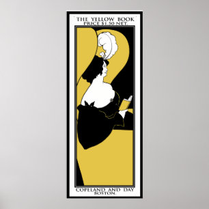 Poster Impressão: Aubrey Beardsley "O Livro Amarel