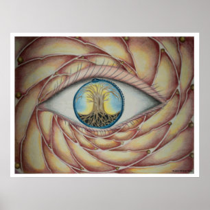 Poster "Impressão da alquimia"