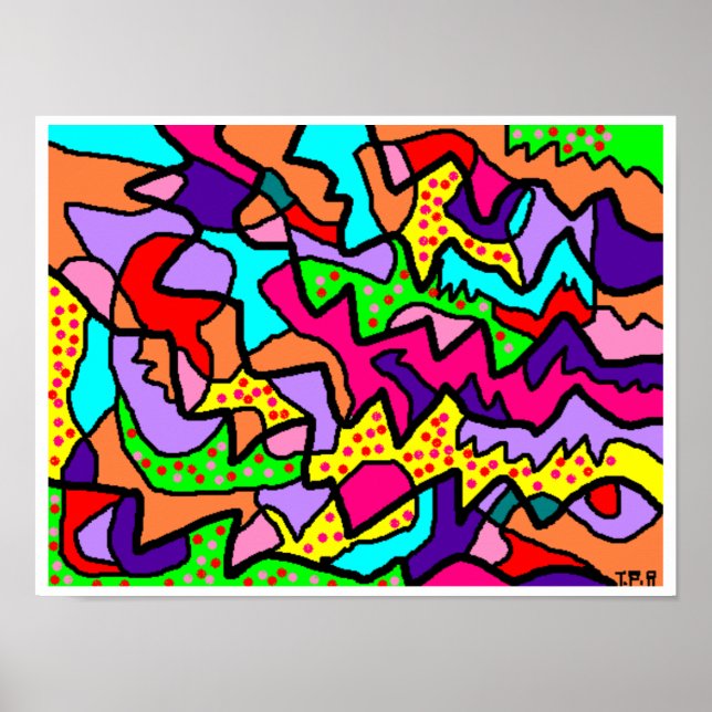 Poster Impressão de (Frente)