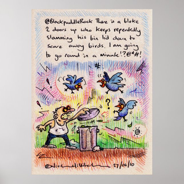 Poster @impressão de Irkafirka do BlackpuddleRock (Frente)