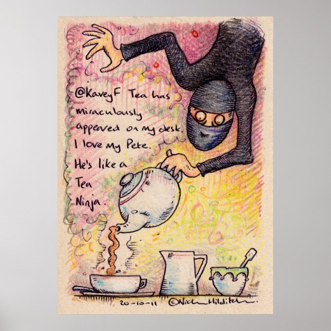 Pôster @impressão de irkafirka do KaveyF (Frente)