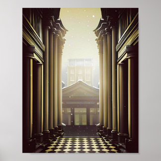 Poster Impressão de Pilar