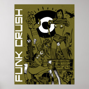 Pôster Impressão/poster do esmagamento do funk
