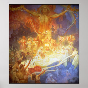 Pôster Impressão/poster: Mucha - Apotheosis dos eslavos