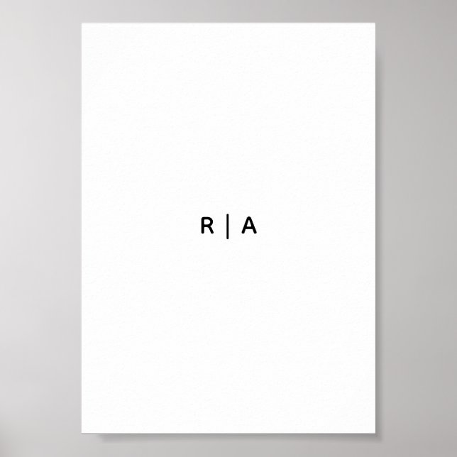 Poster Impressão, Semi-Brilho Padrão (Frente)