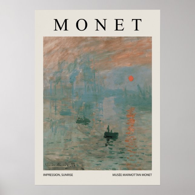 Poster Impression Sunrise (Frente)