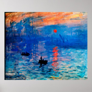 Pôster Impression, Sunrise 1872