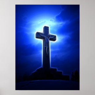 Poster Impressionante Crucificação de Jesus