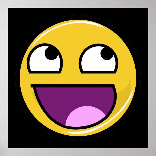 Pôster Impressionante Face Internet Meme (Frente)