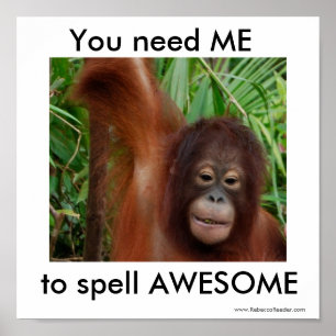 Pôster Impressionante: você precisa-me