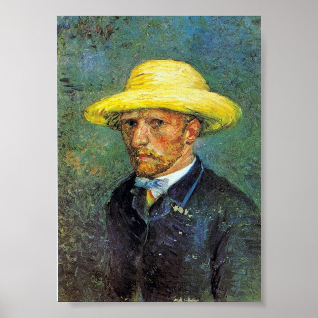 Poster Impressionismo Vincent Van Gogh Autorretrato Famou (Frente)