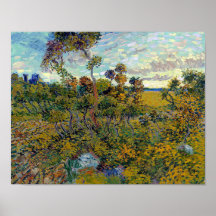 Impressionismo Vincent Van Gogh Sunset em Montmajo
