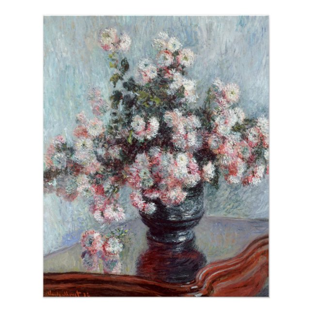 Pôster Impressionist Still Life Floral (Frente)