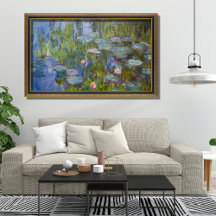 Impressionista Elegância: Claude Monet Água Lírios