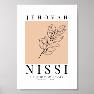 Poster Impressora Jehovah Nissi
