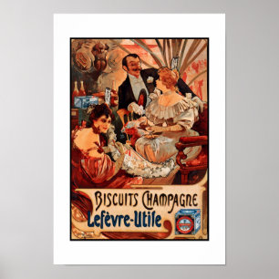 Pôster Imprimir Imagem do Artista Retro Mucha