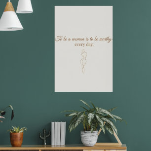 Poster Imprimir papel para cartaz de valor (semi-brilho)