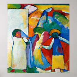Poster improvisação 6 (africano), Kandinsky 1909