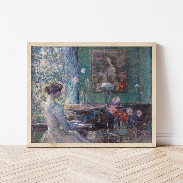 Poster Improvisação | Childe Hassam (Criador carregado)