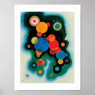 Pôster Impulso aprofundado por Wassily Kandinsky