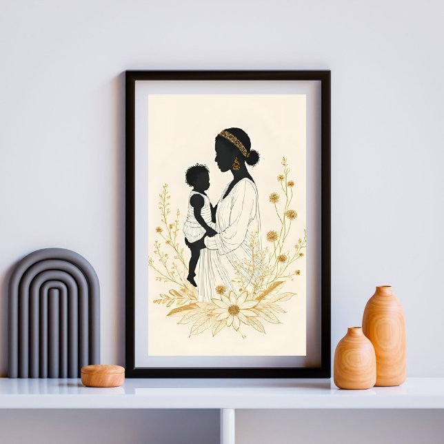 Poster In Her Silence, He Finds Safety I (Criador carregado)