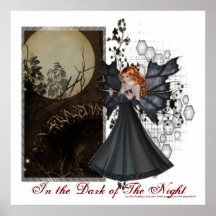 Pôster In the Dark of the Night Series - Fantasy Print