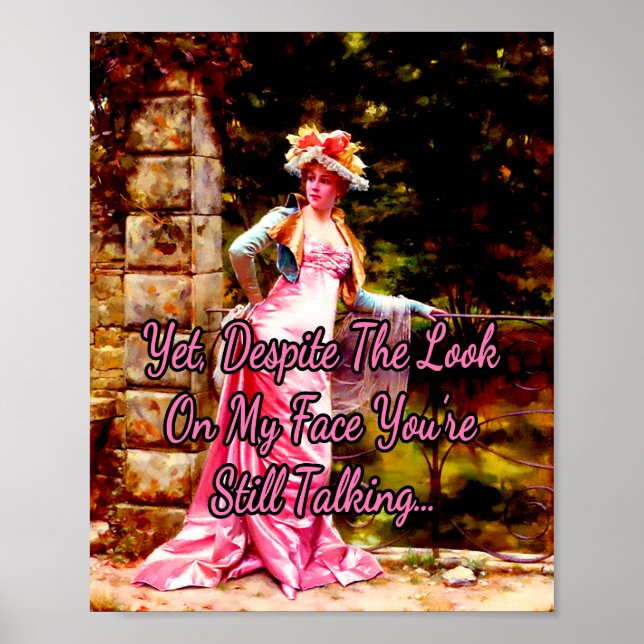 Poster In the Garden by Frederic Soulacroix  (Frente)