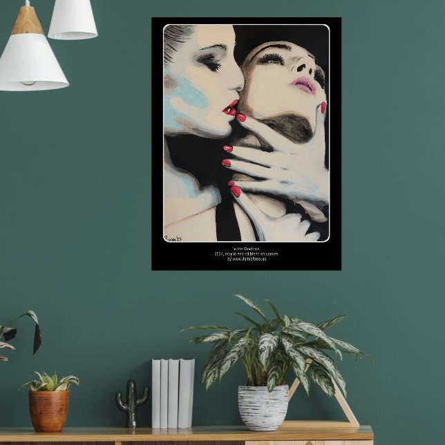 Poster 'In the Shadows' Pintura em um (Sala de Estar 1)