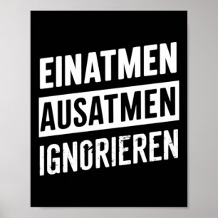 Poster Inalar Ignorar por Exalação - Como Sobreviver ao A