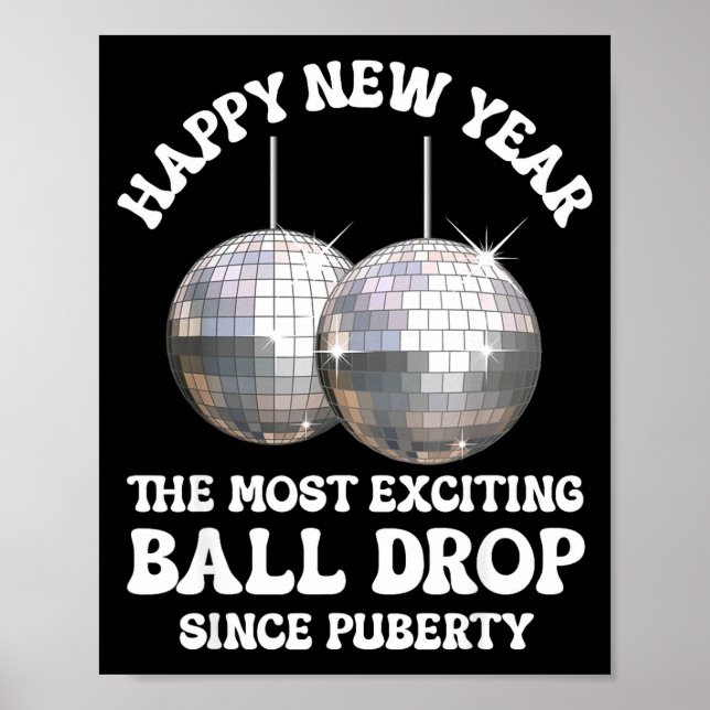 Poster Inappropriate New Years  (Frente)