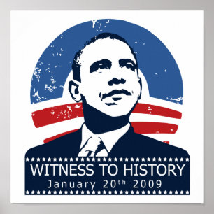 Poster Inauguração de Obama