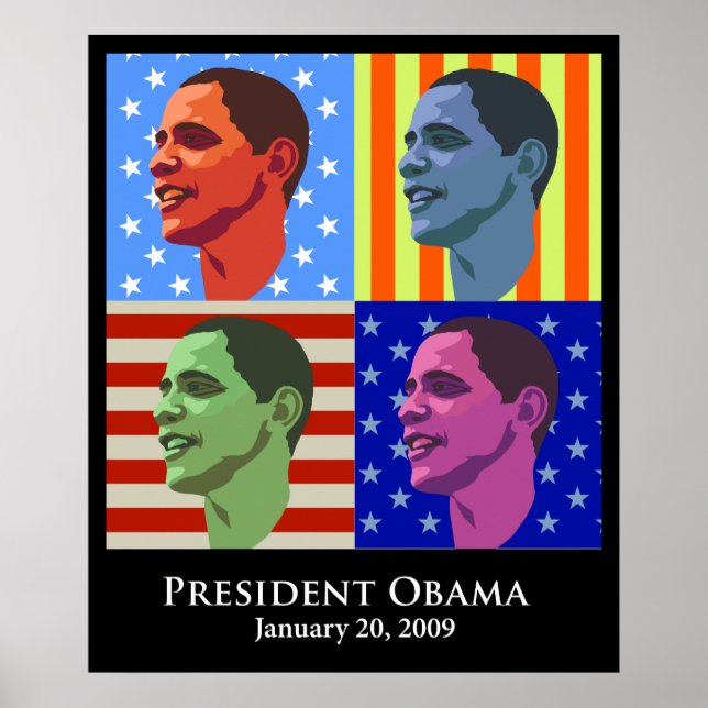 Poster Inauguração de Obama (Frente)